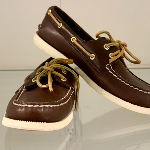 Sperry Women's Authentic Original 2 Eye Lace-Up Boat Shoe - Picture 5 of 7